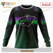 Custom Minnesota Wild Retro Gradient Design Sweatshirt Nhl Hoodie 3d 4.jpg - demo10