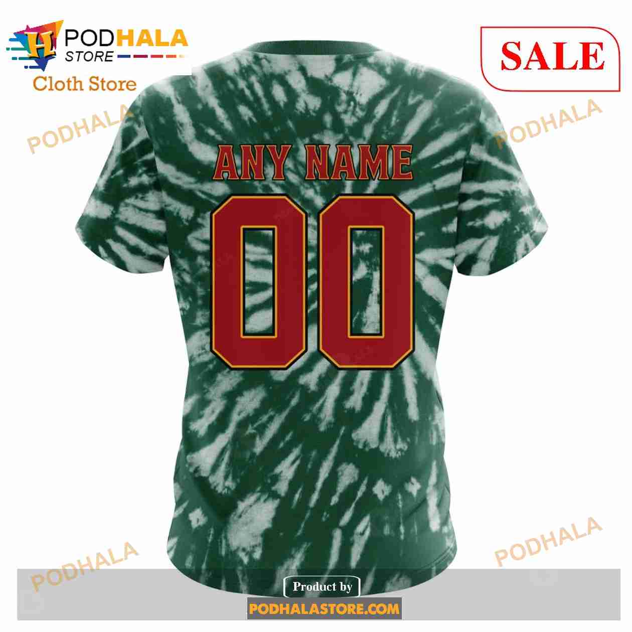 Custom Minnesota Wild Retro Vintage Tie Dye Sweatshirt NHL Hoodie 3D Custom Minnesota Wild Retro Vintage Tie Dye Sweatshirt NHL Hoodie 3D