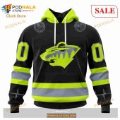 Custom Minnesota Wild Unisex Firefighter Uniforms Color Nhl Hoodie 3d 1.jpg - demo10