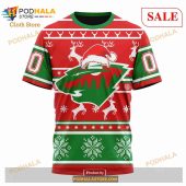 Custom Minnesota Wild Unisex Shirt Sweatshirt Nhl Hoodie 3d Christmas 6.jpg - demo10
