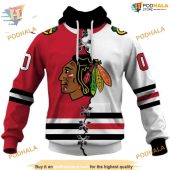 Custom Mix Jersey 2023 Style Nhl Chicago Blackhawks Hoodie 3d 1.jpg - demo10