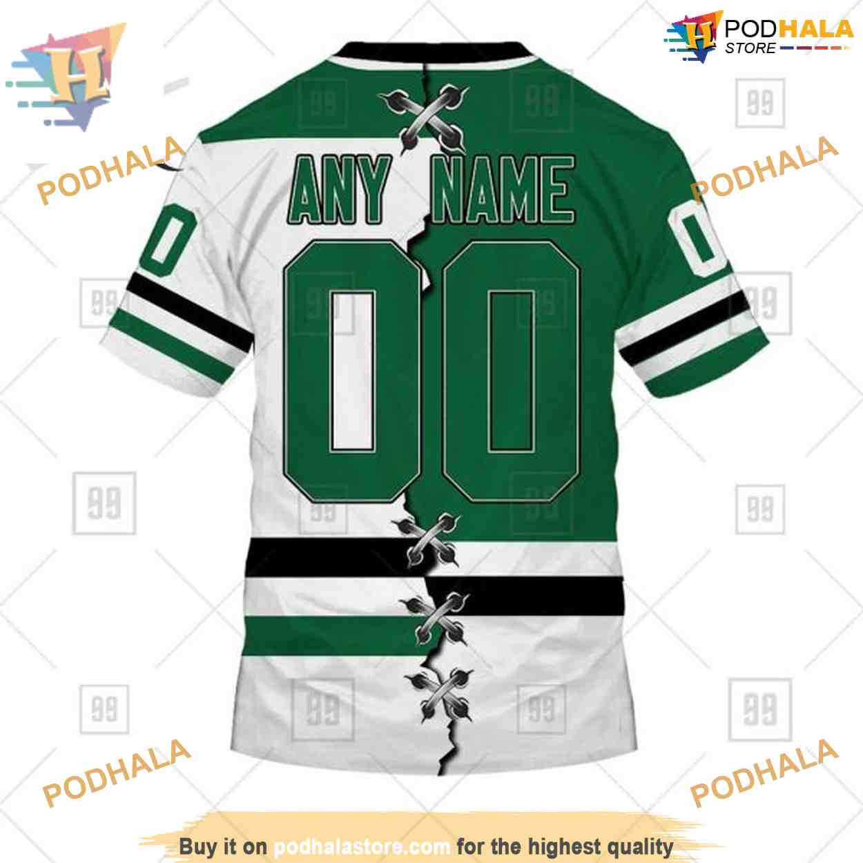 Custom Mix Jersey 2023 Style NHL Dallas Stars Hoodie 3D Shirt Custom Mix Jersey 2023 Style NHL Dallas Stars Hoodie 3D Shirt