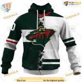Custom Mix Jersey 2023 Style Nhl Minnesota Wild Hoodie 3d 1.jpg - demo10