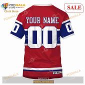 Custom Montreal Canadiens 60s 70s Throwback Vintage Home Sweatshirt Hoodie 3d 6.jpg - demo10
