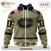 Custom Montreal Canadiens Camo Military Appreciation Nhl Hoodie 3d 2.jpg - demo10