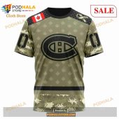Custom Montreal Canadiens Camo Military Appreciation Nhl Hoodie 3d 6.jpg - demo10