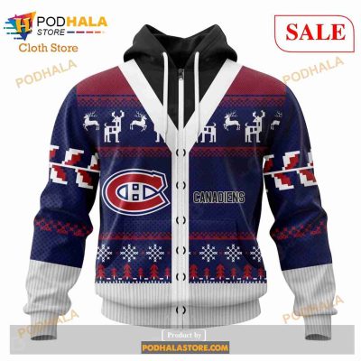 Custom Montreal Canadiens Chrismas Season Sweatshirt NHL Hoodie 3D