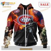 Custom Montreal Canadiens Design X Star War Sweatshirt Nhl Hoodie 3d 2.jpg - demo10
