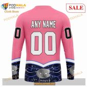 Custom Montreal Canadiens Fights Cancer Sweatshirt Nhl Hoodie 3d 5.jpg - demo10