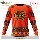 Custom Montreal Canadiens National Day For Truth And Reconciliation Nhl Hoodie 3d 4.jpg - demo10