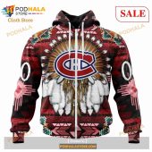 Custom Montreal Canadiens Native Costume Sweatshirt Nhl Hoodie 3d 2.jpg - demo10