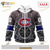 Custom Montreal Canadiens Norse Viking Symbols Nhl Hoodie 3d 1.jpg - demo10