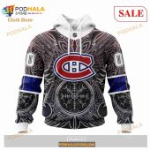 Custom Montreal Canadiens Norse Viking Symbols Nhl Hoodie 3d 4.jpg - demo10