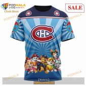 Custom Montreal Canadiens Paw Patrol Sweatshirt Nhl Hoodie 3d 6.jpg - demo10