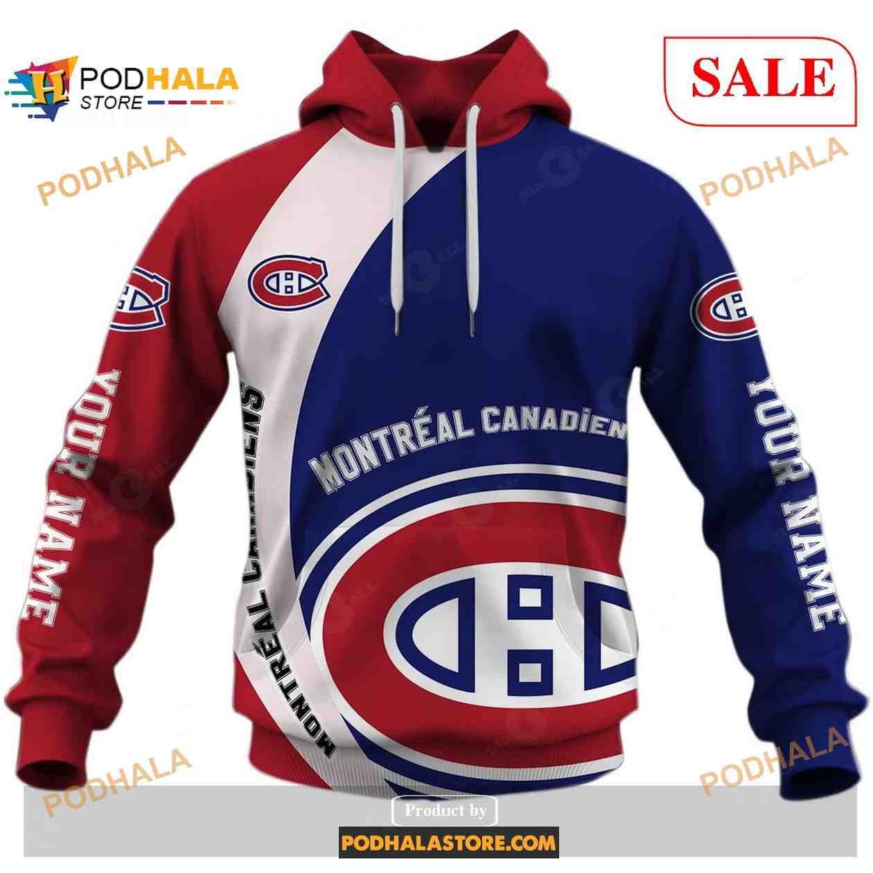 Custom Montreal Canadiens Sweatshirt NHL Hoodie 3D, You laugh I Laugh You Cry I Cry Custom Montreal Canadiens Sweatshirt NHL Hoodie 3D, You laugh I Laugh You Cry I Cry