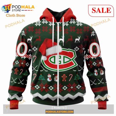 Custom Montreal Canadiens Unisex Sweatshirt NHL Hoodie 3D, Christmas Gifts