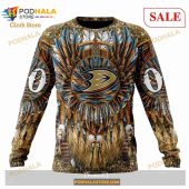 Custom Nhl Anaheim Ducks Special Native Costume Design Shirt Hoodie 3d 6.jpg - demo10