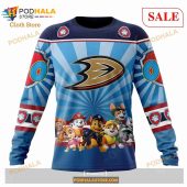 Custom Nhl Anaheim Ducks Special Paw Patrol Shirt Hoodie 3d 6.jpg - demo10