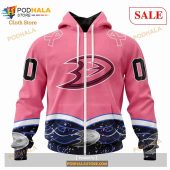 Custom Nhl Anaheim Ducks Unisex For Hockey Fights Cancer Shirt Hoodie 3d 2.jpg - demo10