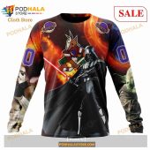Custom Nhl Arizona Coyotes Design X Star War Shirt Hoodie 3d 6.jpg - demo10