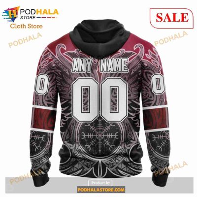 Custom NHL Arizona Coyotes Norse Viking Symbols Shirt Hoodie 3D