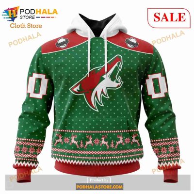 Custom NHL Arizona Coyotes Special Christmas Apparel Shirt Hoodie 3D