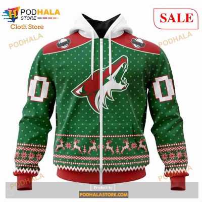 Custom NHL Arizona Coyotes Special Christmas Apparel Shirt Hoodie 3D
