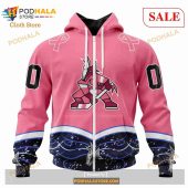 Custom Nhl Arizona Coyotes Unisex For Hockey Fights Cancer Shirt Hoodie 3d 2.jpg - demo10