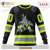 Custom Nhl Arizona Coyotes Unisex With Firefighter Uniforms Color Shirt Hoodie 3d 6.jpg - demo10