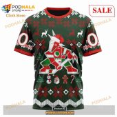 Custom Nhl Arizona Coyotes Women Men Christmas Is Coming Shirt Hoodie 3d 8.jpg - demo10