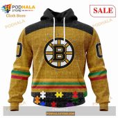 Custom Nhl Boston Bruins Fearless Aganst Autism Shirt Hoodie 3d 1.jpg - demo10