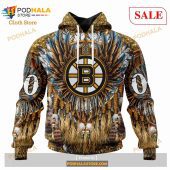 Custom Nhl Boston Bruins Special Native Costume Design Shirt Hoodie 3d 1.jpg - demo10