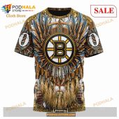 Custom Nhl Boston Bruins Special Native Costume Design Shirt Hoodie 3d 8.jpg - demo10