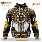 Custom Nhl Boston Bruins Special Native Costume Shirt Hoodie 3d 1.jpg - demo10