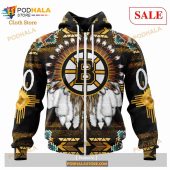 Custom Nhl Boston Bruins Special Native Costume Shirt Hoodie 3d 2.jpg - demo10