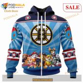 Custom Nhl Boston Bruins Special Paw Patrol Shirt Hoodie 3d 2.jpg - demo10