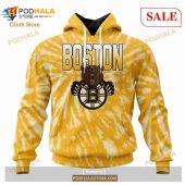 Custom Nhl Boston Bruins Special Retro Vintage Tie Dye Shirt Hoodie 3d 1.jpg - demo10