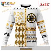 Custom Nhl Boston Bruins Unisex Christmas Is Coming Shirt Hoodie 3d 6.jpg - demo10