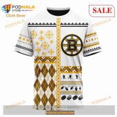 Custom Nhl Boston Bruins Unisex Christmas Is Coming Shirt Hoodie 3d 8.jpg - demo10