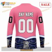Custom Nhl Boston Bruins Unisex For Hockey Fights Cancer Shirt Hoodie 3d 7.jpg - demo10