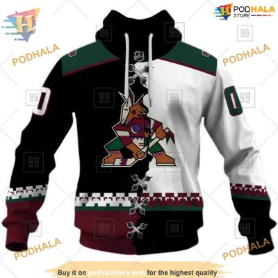 Custom NHL Jersey with Name And Number Arizona Coyotes Hoodie 3D, Arizona Coyotes Merch