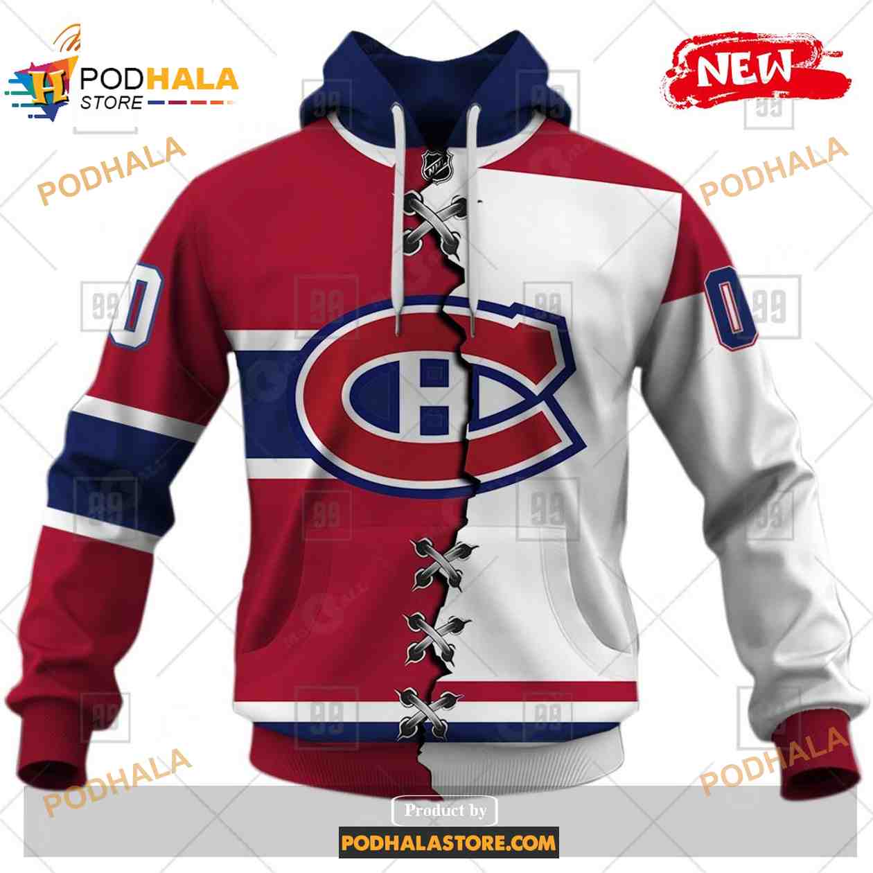 Custom NHL Montreal Canadiens Mix Color Jersey 2023 Shirt Hoodie 3D Custom NHL Montreal Canadiens Mix Color Jersey 2023 Shirt Hoodie 3D