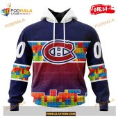 Custom Nhl Montreal Canadiens Puzzle Game Gradients Full Color Shirt Hoodie 3d 1.jpg - demo10