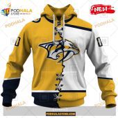 Custom Nhl Nashville Predators Mix Color Jersey 2023 Shirt Hoodie 3d 1.jpg - demo10