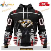 Custom Nhl Nashville Predators Star Wars Black Design Shirt Hoodie 3d 1.jpg - demo10