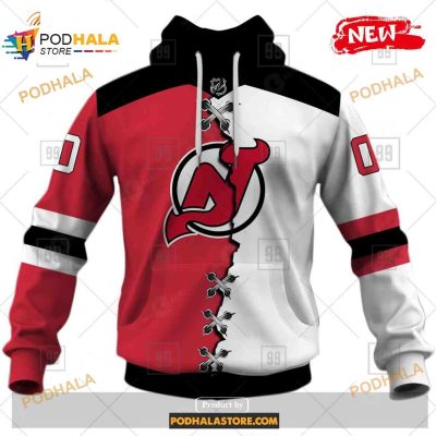 Custom NHL New Jersey Devils Mix Color Jersey 2023 Shirt Hoodie 3D