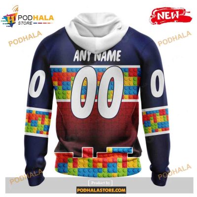 Custom NHL New Jersey Devils Puzzle Game Gradients Full Color Shirt Hoodie 3D