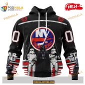 Custom Nhl New York Islanders Star Wars Black Design Shirt Hoodie 3d 1.jpg - demo10