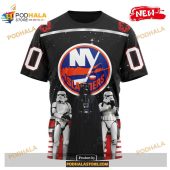 Custom Nhl New York Islanders Star Wars Black Design Shirt Hoodie 3d 3.jpg - demo10