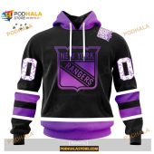 Custom Nhl New York Rangers Black Hockey Fights Cancer Shirt Hoodie 3d 1.jpg - demo10